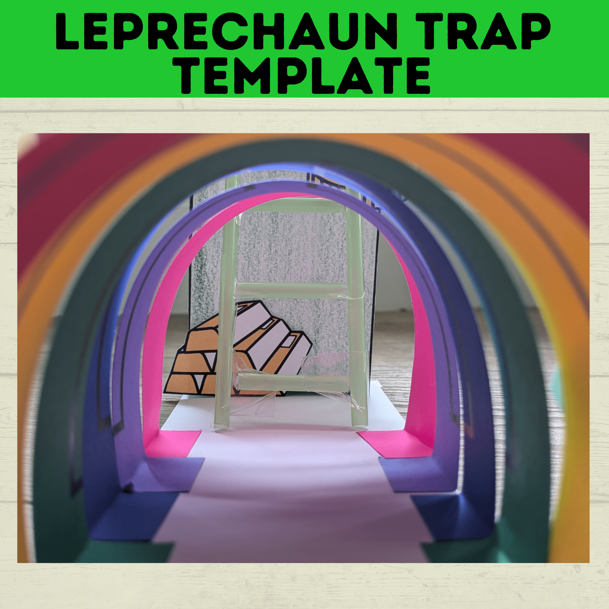 St. Patrick's Day Craft | Kids Craft | St. Patty's Day Craft | Leprechaun Craft | Leprechaun Trap | Craft template | Kids Printables