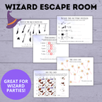 Wizard Escape Room for Kids 8-13 | Kids Escape Room | Digital Escape Room | DIY Escape Room | Magic Escape Room | Party Game | Kids Games