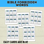 Church Taboo Card Game | Religious Card Game | Games for Church