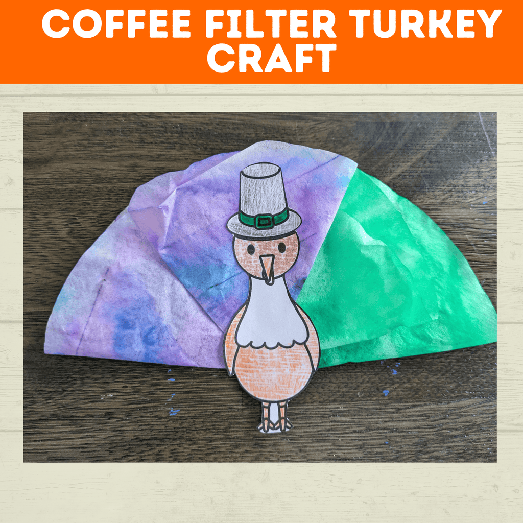 Turkey Rapper Craft Turkey Craft Template | Thanksgiving Craft | Kids Craft | Turkey Templ ...
