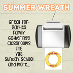 Let Your Light Shine Craft, Summer VBS craft, Faith Craft, Shine Your Light, Sunday School Bible Craft, DIY Paper Wreath, Cut and Paste