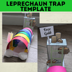 St. Patrick's Day Craft | Kids Craft | St. Patty's Day Craft | Leprechaun Craft | Leprechaun Trap | Craft template | Kids Printables