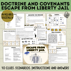 Doctrine and Covenants Escape Room | Escape Liberty Jail | D&C Games | Doctrine and Covenants Games | Kids Games | Sunday School | Escape