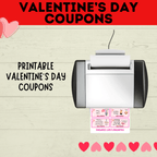 Valentine's Day Coupons for Kids | Kids Coupons | Valentine's Day Gift | Valentine's Day Printable for Kids | Kids Printable