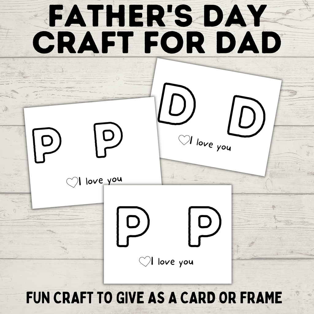 Father's Day Hand Craft for Kids | Father's Day Gift