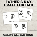 Father's Day Hand Craft for Kids | Father's Day Gift