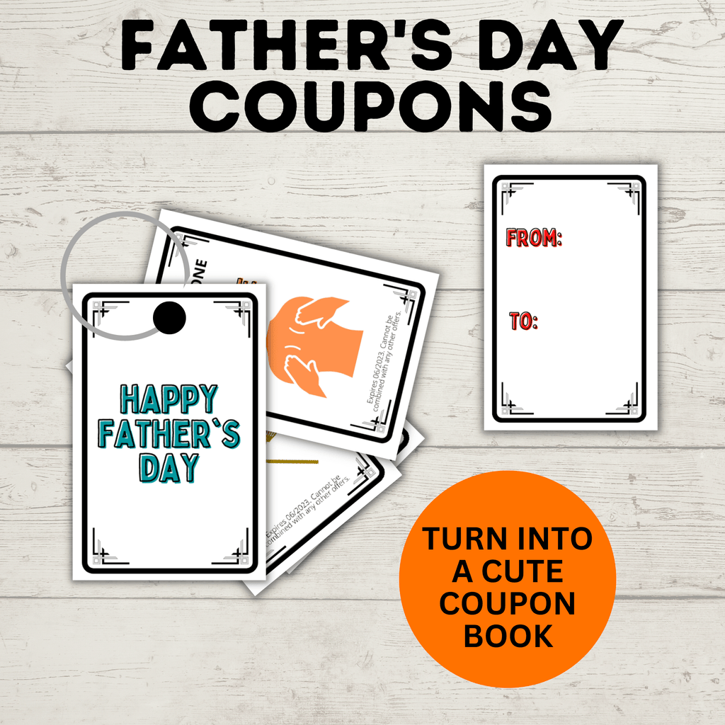 Father's Day Coupons | Coupons for Dad | Father's Day Gift