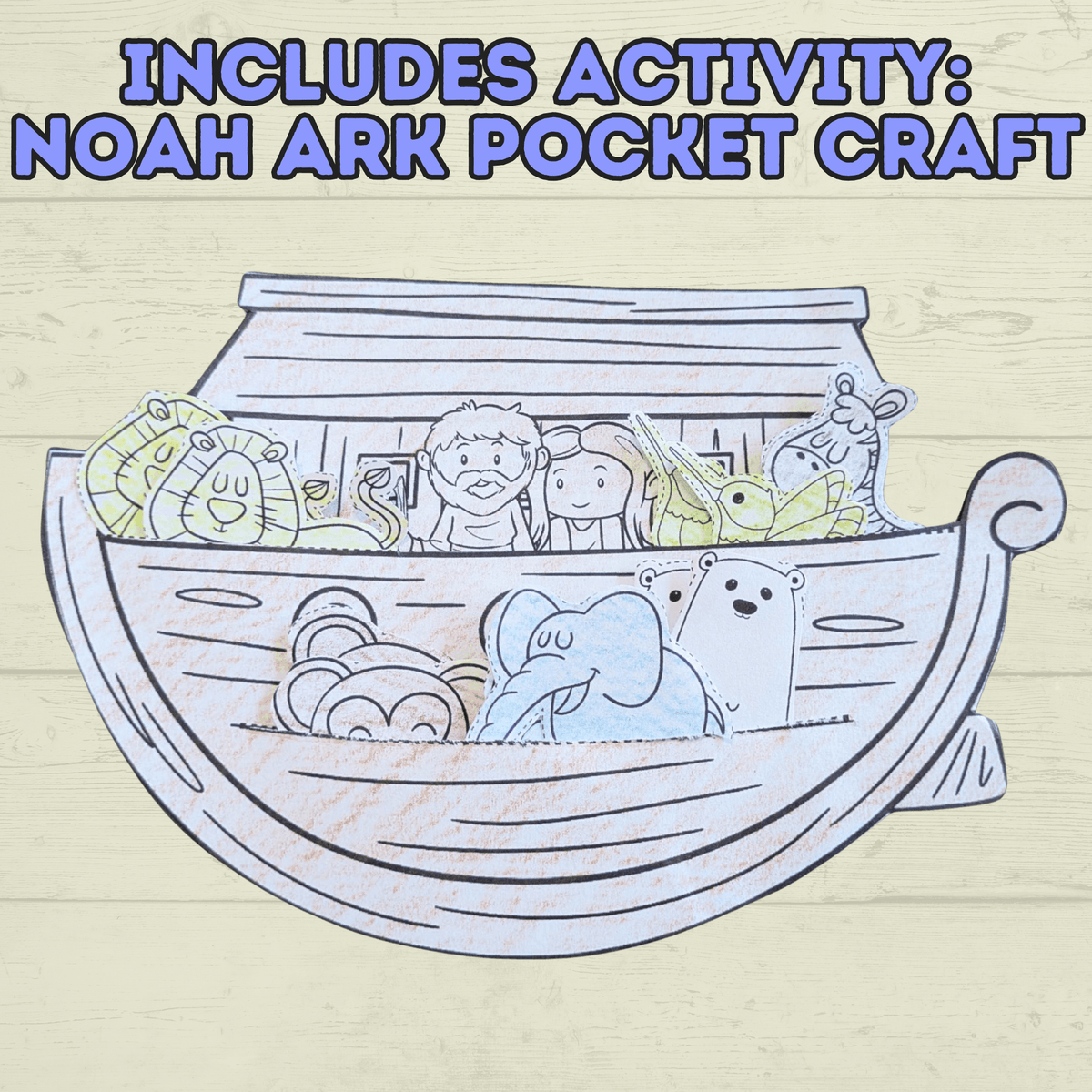 Trust in God Lesson, Bible Lesson, Job Story, Job Lesson, Noah Lesson, Noah and the Ark, Job Trivia, Sunday School Activity
