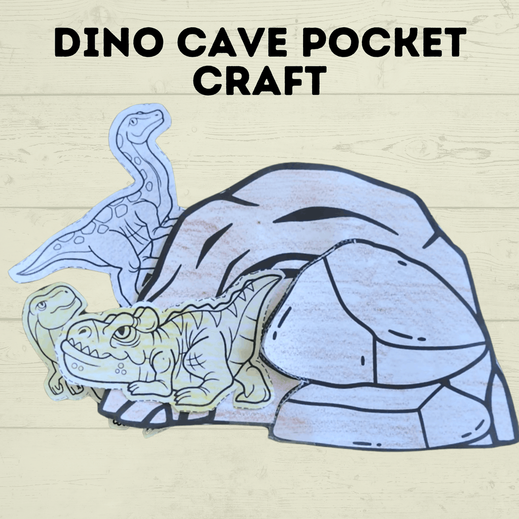 Dinosaur Cut and Paste Craft, Preschool Crafts, Toddler crafts, Homeschool, Dino