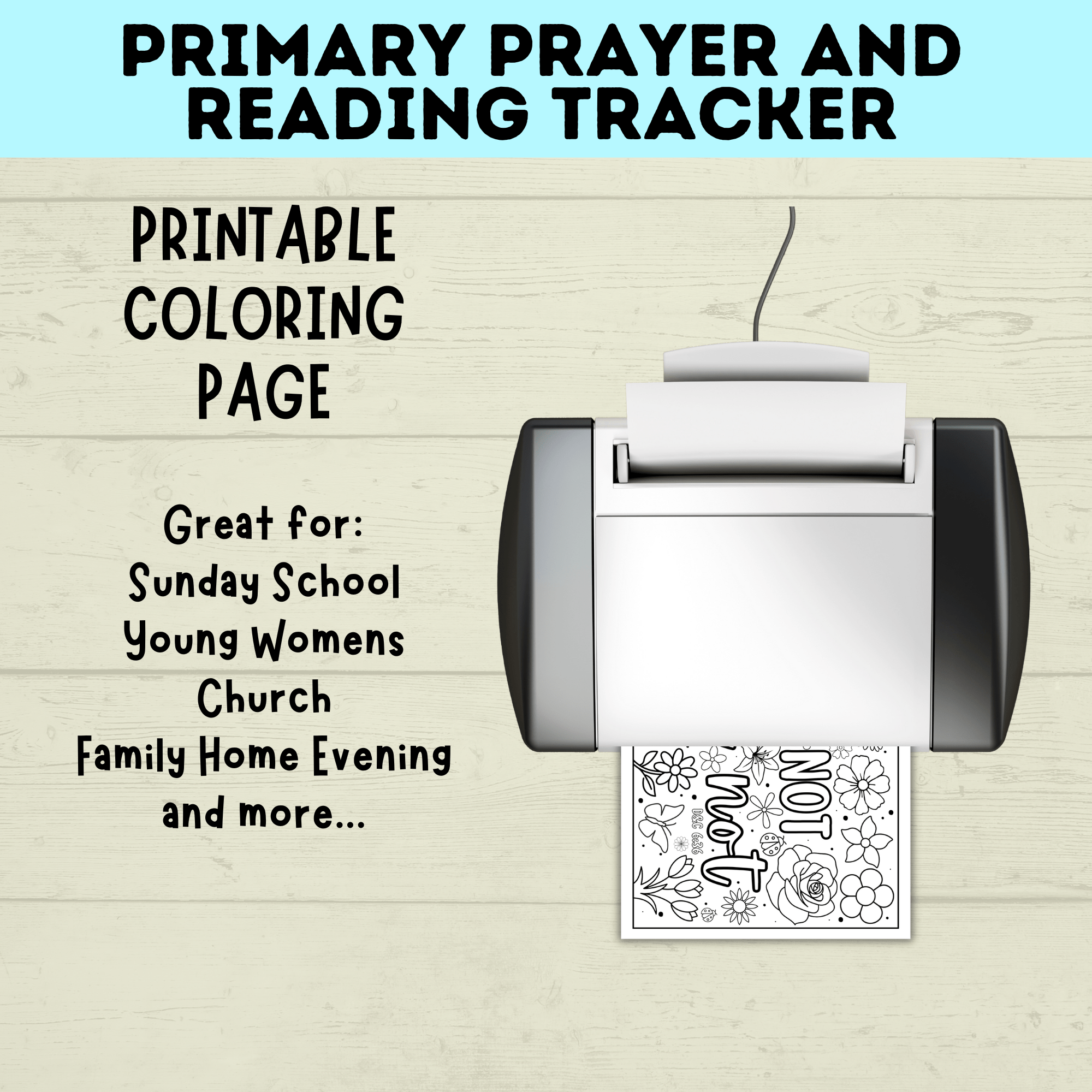 Doubt Not Fear Not Coloring Page | Youth Theme | Youth Coloring Page | Scripture Coloring Page | Church Printables | Sunday School