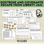 Doctrine and Covenants Escape Room | Escape Liberty Jail | D&C Games | Doctrine and Covenants Games | Kids Games | Sunday School | Escape
