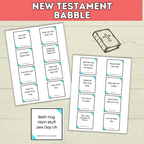 Bible Games | New Testament Game Babble | Youth Church Game | Bible Printable | Digital Download | Party Games | Scriptures | Young Women