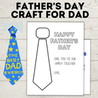 Tie Craft | Father's Day Craft | Father's Day Gift | Dad Craft