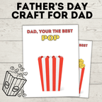 Father's Day Craft for Dad | Father's Day Gift | Father's Day Card | Craft Template