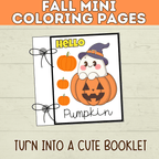 Fall Coloring Pages | Fall Activity Page | Fall | Fall Printables | Fall Preschool | Digital Download | Halloween Printable
