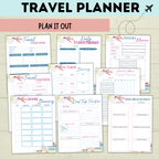 Travel Planner for the Whole Family | Family Planner | Budget Planner | Travel Calendar | Travel Itinerary | Travel Research | PDF download