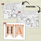 The Mega Kids Thanksgiving Activity and Crafts Bundle