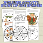 Trust in God Lesson, Bible Lesson, Job Story, Job Lesson, Noah Lesson, Noah and the Ark, Job Trivia, Sunday School Activity