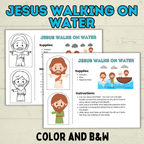 Faith Crafts, Faith Craft Bundle, Bible Crafts, Sunday School Crafts, Homeschool, Christian Crafts, Cut and Paste Crafts, Kids Crafts,