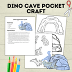 Dinosaur Cut and Paste Craft, Preschool Crafts, Toddler crafts, Homeschool, Dino