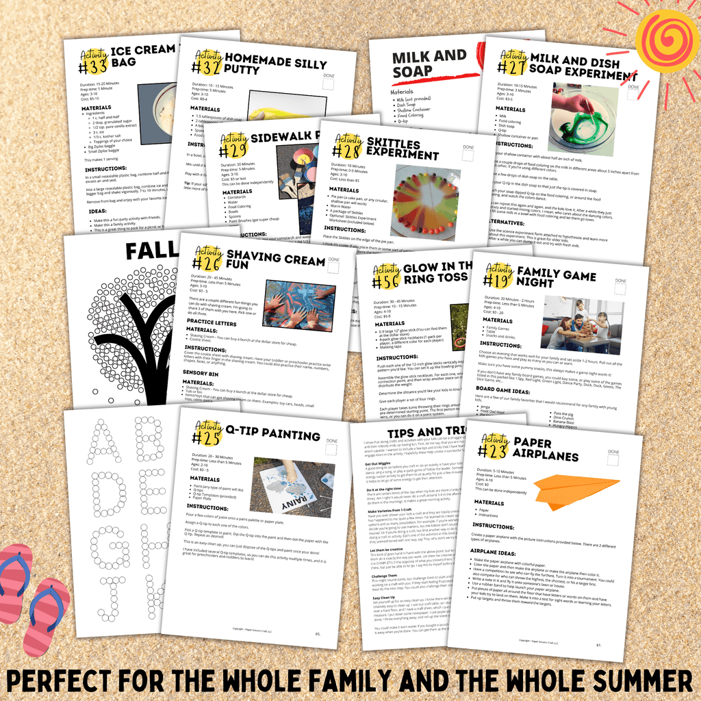 The Ultimate Summer Activity Binder for Kids | Easy Kid's Summer Activities