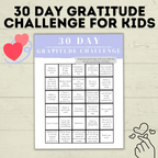 Thanksgiving Gratitude Bundle affirmations and journal printable for kids and families