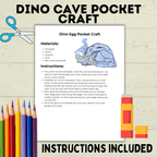 Dinosaur Cut and Paste Craft, Preschool Crafts, Toddler crafts, Homeschool, Dino