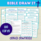 Kids Bible Games, Christian Printables, PDF, Sunday School Digital Download, Children's Ministry, Church New Testament