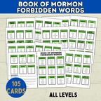 Book of Mormon Game | Youth LDS Game | Book of Mormon Activity | LDS Seminary Games | Youth Games | Church Games | Kids Games