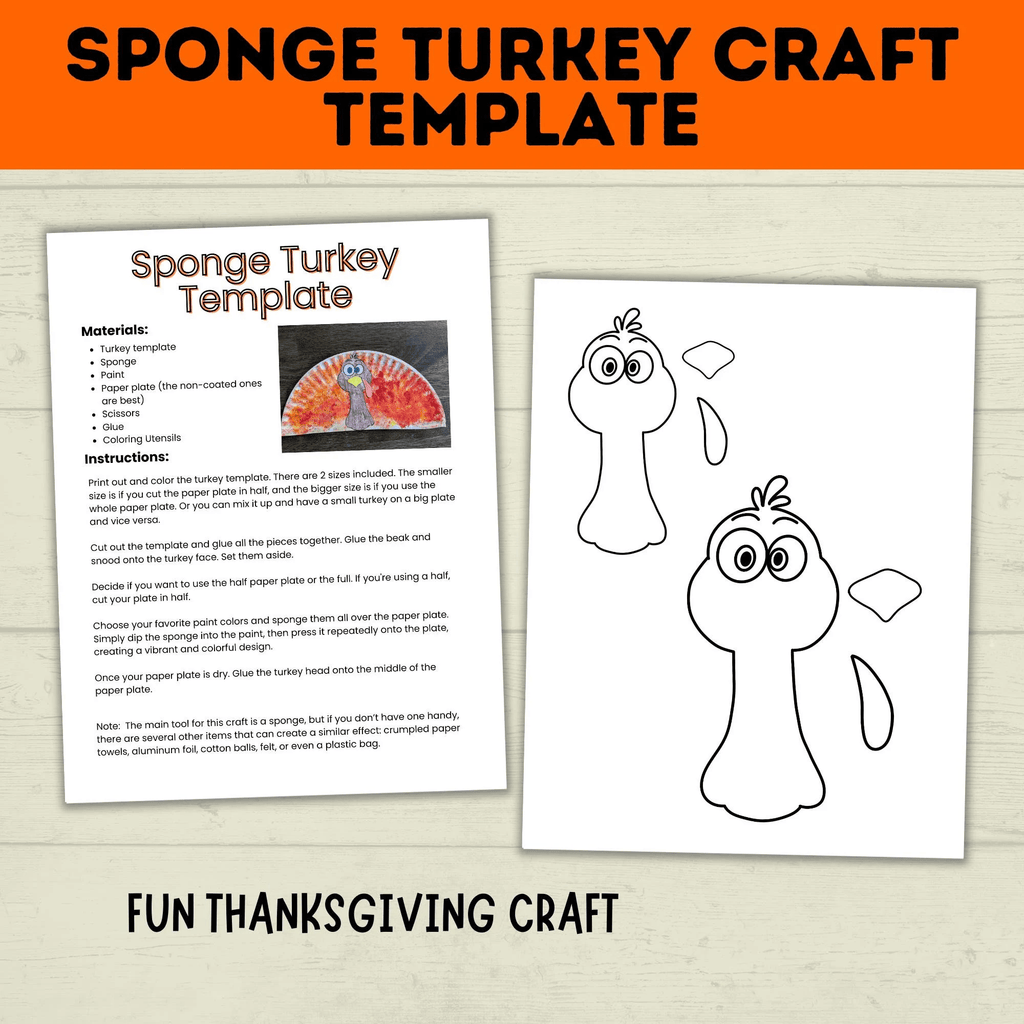 The Mega Kids Thanksgiving Activity and Crafts Bundle