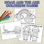 Free Noah's Ark Coloring Pages for Kids and Families, Perfect for Sunday School