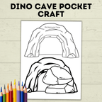 Dinosaur Cut and Paste Craft, Preschool Crafts, Toddler crafts, Homeschool, Dino