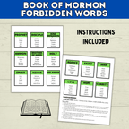 Book of Mormon Game | Youth LDS Game | Book of Mormon Activity | LDS Seminary Games | Youth Games | Church Games | Kids Games