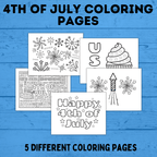 4th of July Coloring Pages for Kids
