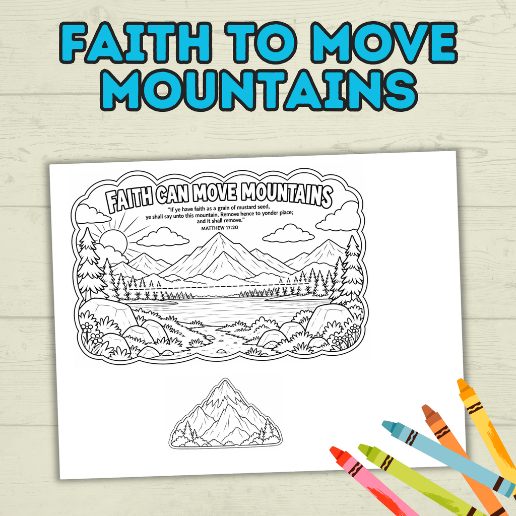 Faith Crafts, Faith Craft Bundle, Bible Crafts, Sunday School Crafts, Homeschool, Christian Crafts, Cut and Paste Crafts, Kids Crafts,