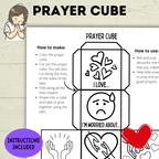 Prayer Cube Craft | Prayer Activities | Kids Crafts