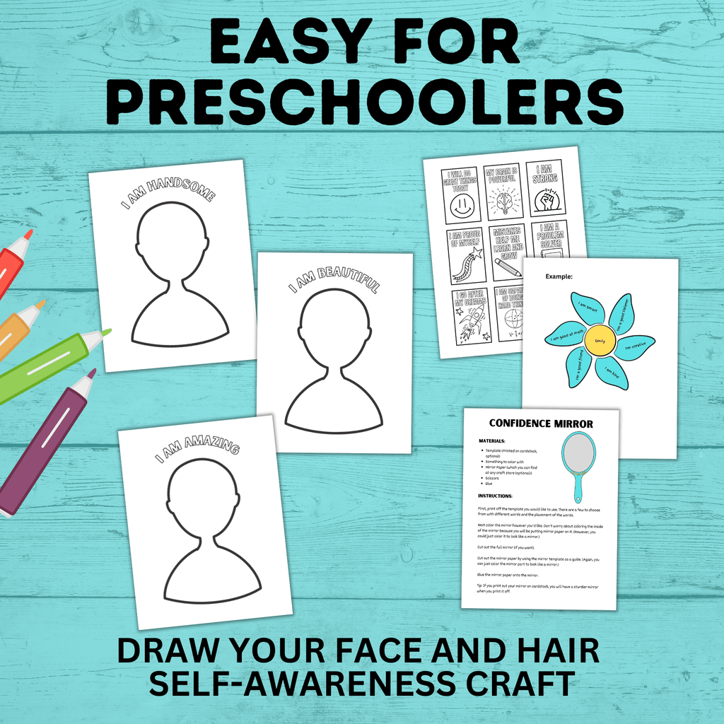 Confidence Crafts | Self-Esteem Crafts | Easy Crafts | Flower Crafts | Preschool Crafts