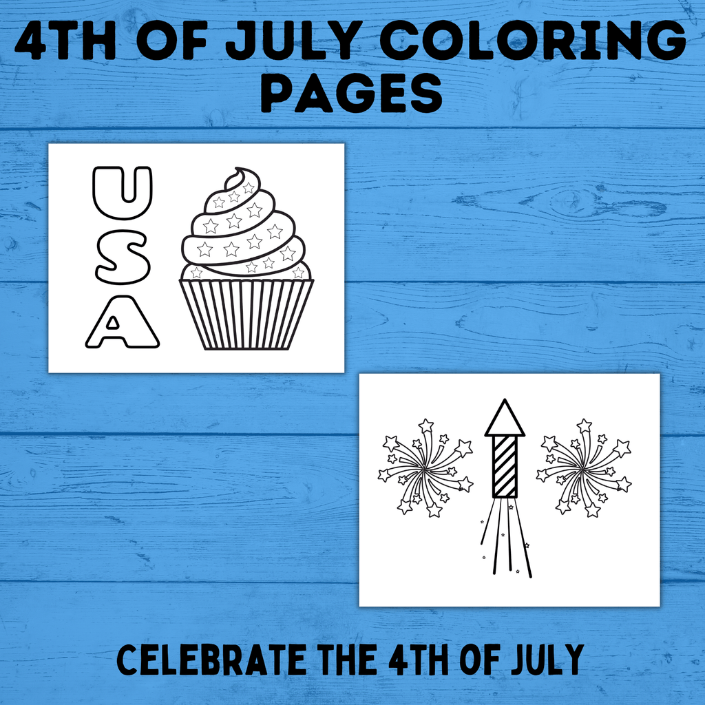 4th of July Coloring Pages for Kids