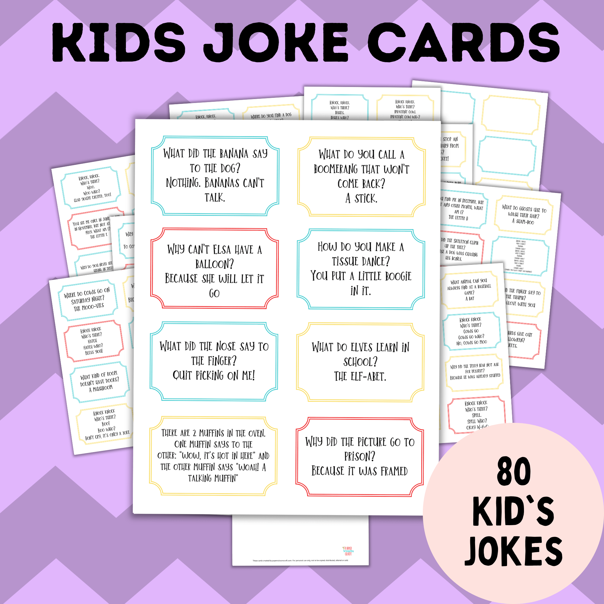 Joke Cards for Kids