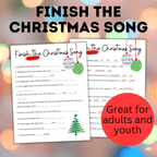Christmas Holiday Party Games Bundle for Classrooms, Family Reunions, Kids, Adults