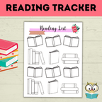 Reading Log | Reading Tracker | Book Tracker | Reading list | Book List | Kids Book List | Kids Books | Reading for kids | Books to Read
