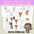 Joseph Bible Story Craft for Kids, Sunday School, Kids Ministry, Toddler, Old Testament