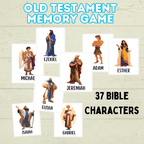 Old Testament Memory Match Game, Bible Game, Seminary Game, Bible Activity, Bible Match, Scripture Match