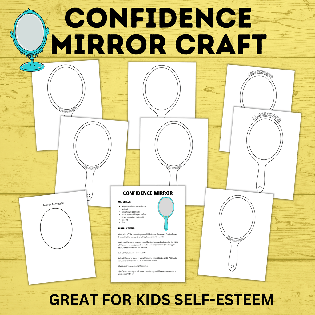 Confidence Crafts | Self-Esteem Crafts | Easy Crafts | Flower Crafts | Preschool Crafts
