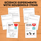 Kids Science Experiments | Kids STEM | Science Experiment Printables | Science Project for Kids | Science Experiment Sheet | Kids Science
