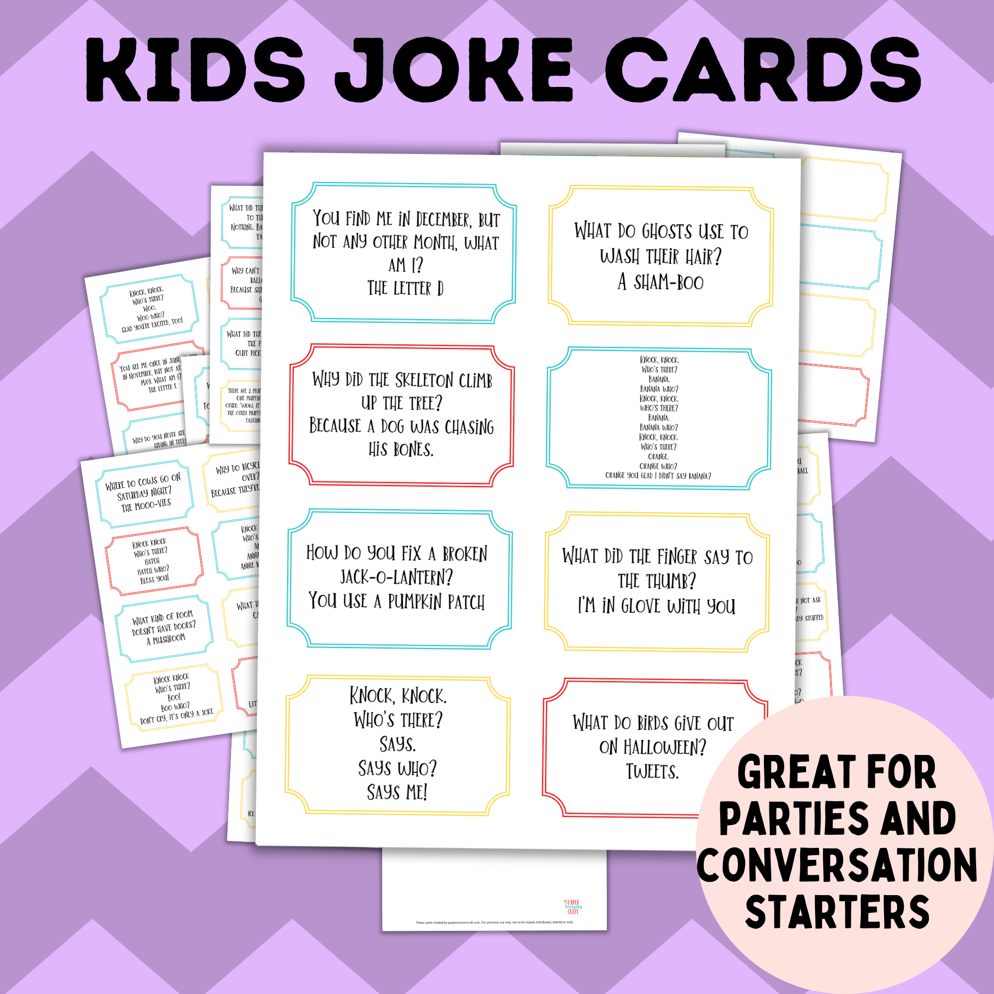 Joke Cards for Kids