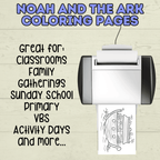 Free Noah's Ark Coloring Pages for Kids and Families, Perfect for Sunday School