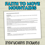 Faith Crafts, Faith Craft Bundle, Bible Crafts, Sunday School Crafts, Homeschool, Christian Crafts, Cut and Paste Crafts, Kids Crafts,