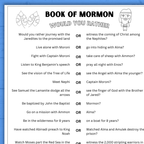 Book of Mormon Would You Rather for Kids | Kids Activities | BOM activities | Book of Mormon Lessons | Kids printables | BOM | Primary