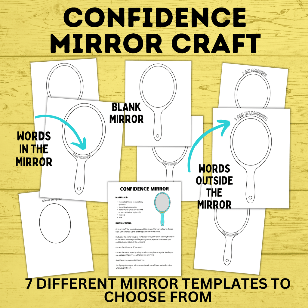 Confidence Craft | Self-esteem Craft for Kids | Kids Craft | Positive Kids | Happy Kids | Confident Kids | Confidence Activities